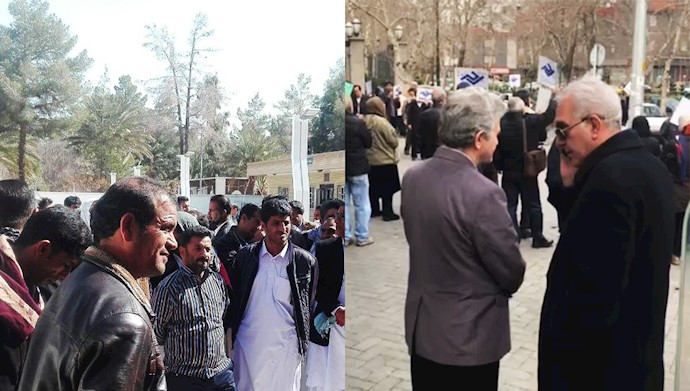 تجمعهای اعتراضی در تهران و زاهدان 
