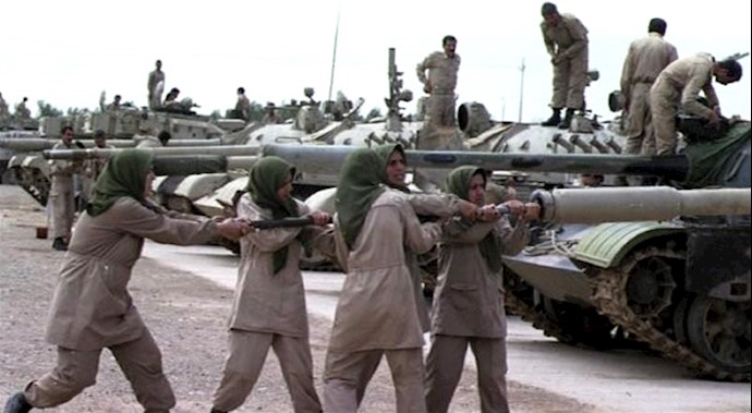زنان ارتش آزادیبخش ملی ایران در یکانهای زرهی