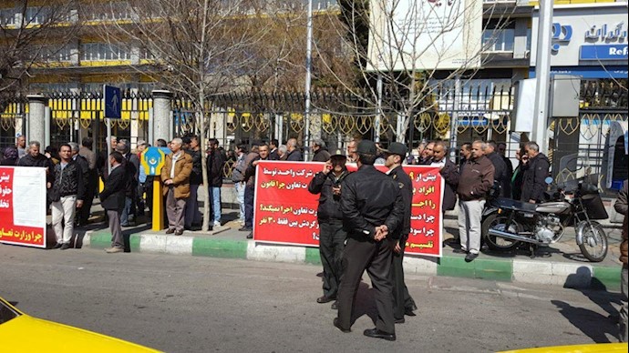 تجمع کارگران عضو تعاونی مسکن شرکت واحد در تهران