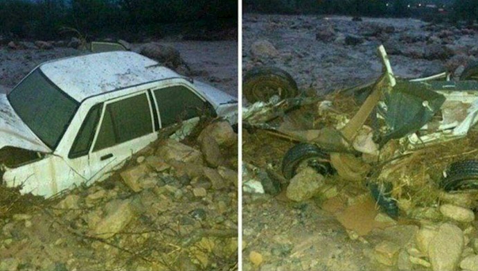 خرابی های ناشی از سیل در شهرستان کلات خراسان رضوی