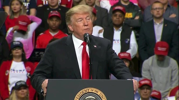 دونالد ترامپ رئیس جمهور آمریکا