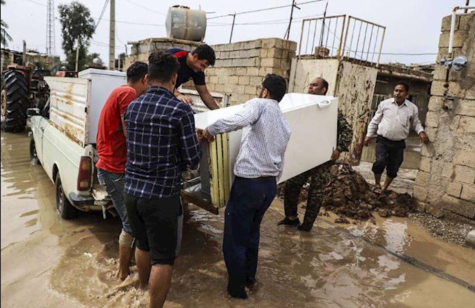 تخلیه منازل در خوزستان