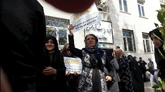 تجمع اعتراض غارت شدگان کاسپین در تهران مقابل قضاییه آخوندی ۲۰فروردین۹۸