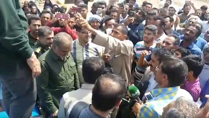 اعتراض یک هموطن خوزستانی به پاسدار قاسم سلیمان