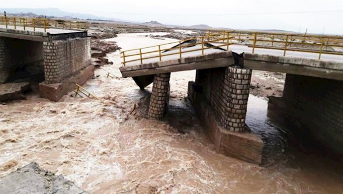 سیل به ۱۰ هزار پل خسارت وارد کرد