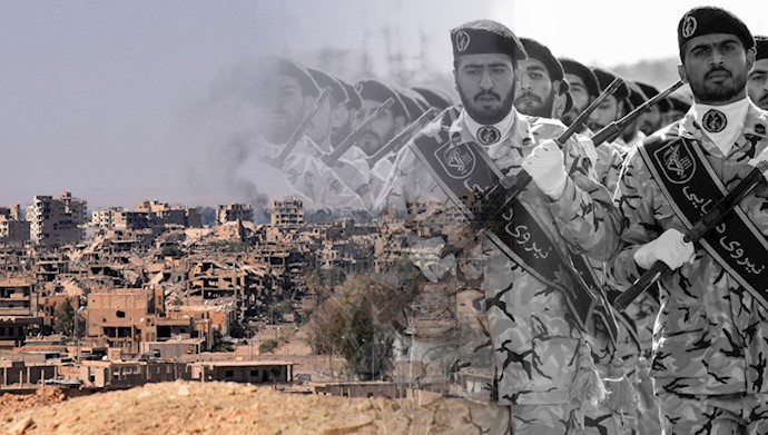 عضوگیری سپاه پاسداران در دیرالزور سوریه