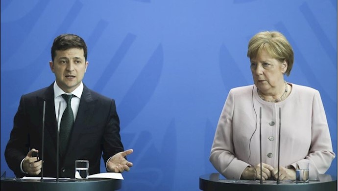 صدراعظم آلمان - رئیس جمهور اوکراین