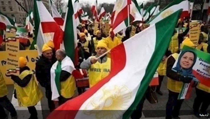 تظاهرات ایرانیان در واشنگتن العربیه 