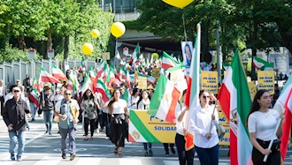 تظاهرات بزرگ ایرانیان در بروکسل - ۲۵ خرداد ۹۸
