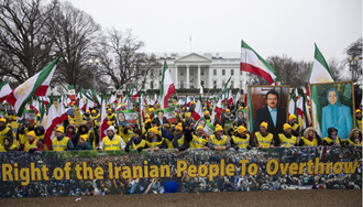 تظاهرات ایرانیان در واشنگتن - ۱۷اسفند۹۷-  عکس از آرشیو