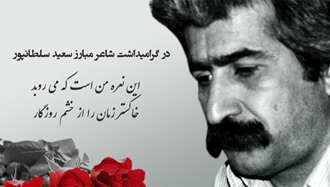 شاعر و هنرمند انقلابی، فدایی شهید، سعید سلطانپور 