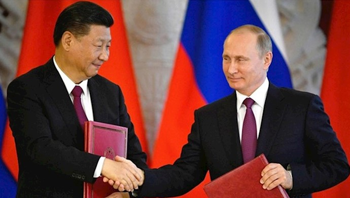 رهبران روسیه و چین