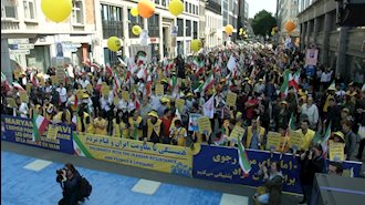 تظاهرات بزرگ ایرانیان در بروکسل  - ۲۵خرداد۹۸