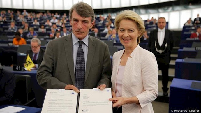اورزولا فون در لاین رئیس کمیسیون اتحادیه اروپا شد پیش نویس
