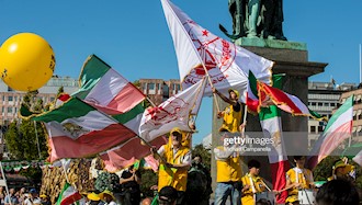 تظاهرات در استکهلم – سوئد - همبستگی با قیام و مقاومت مردم ایران