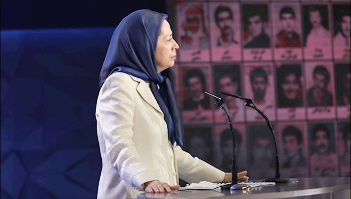 سخنرانی مریم رجوی در کنفرانس دادخواهی قتل‌عام ۶۷در اشرف۳