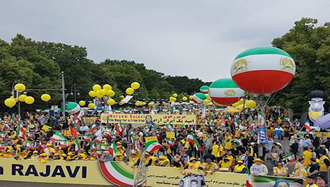تظاهرات بزرگ ایرانیان  در برلین 