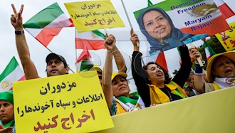 تظاهرات بزرگ ایرانیان در برلین ۹
