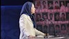 مریم رجوی در  مراسم گرامیداشت قتل عام ۶۷