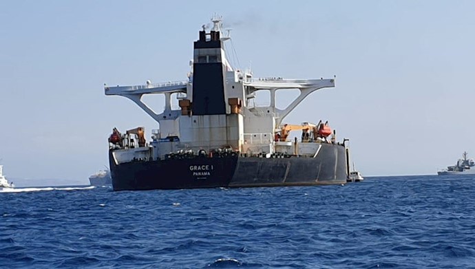 گریس ۱- کشتی توقیف شده رژیم ایران در جبل‌الطارق