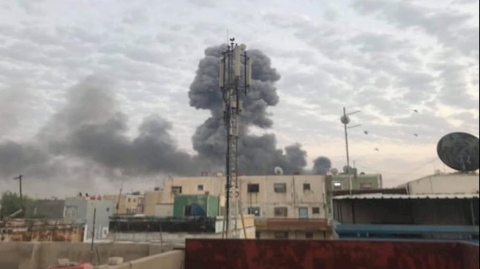 حمله هوایی به مواضع حشد‌الشعبی از مزدوران رژیم آخوندی در عراق