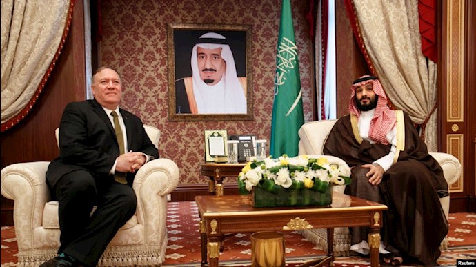 محمد بن سلمان - مایک پمپئو