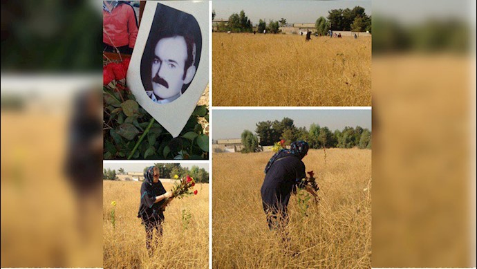 حضور خانواده‌های زندانیان سیاسی بر مزار شهدای قتل‌عام دهه ۶۰ در خاوران