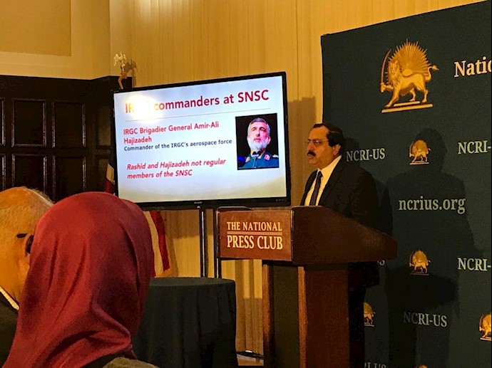 کنفرانس مطبوعاتی شورای ملی مقاومت ایران - حملات رژیم به تأسیسات نفتی عربستان از خاک ایران 