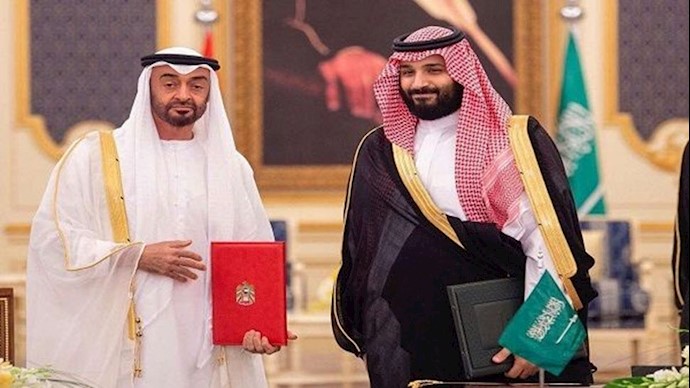 بیانیه مشترک عربستان سعودی و امارات- مقابله با پروژه رژیم ایران در یمن 