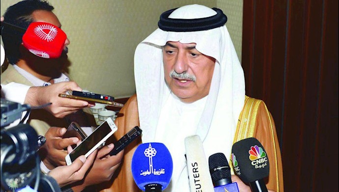 ابراهیم العساف وزیر خارجه عربستان سعودی