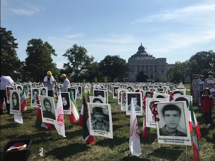 بزرگداشت شهیدان قهرمان و سربه‌دار قتل‌عام ۶۷– واشنگتن – مقابل کنگره آمریکا