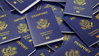 پاسپورت آمریکا - عکس از آرشیو