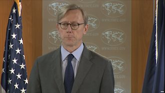 برایان هوک رئيس گروه اقدام ایران  در وزارت خارجه آمریکا 
