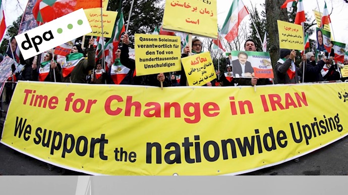 تظاهرات ایرانیان در برلین