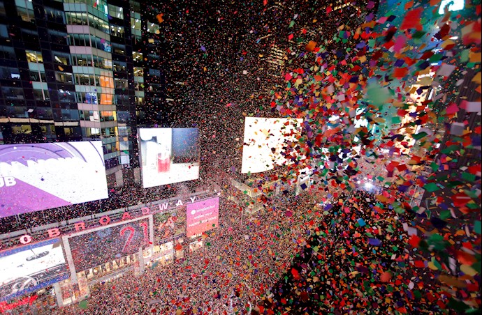 جشن سال نو میلادی ۲۰۲۰- نیویورک سیتی