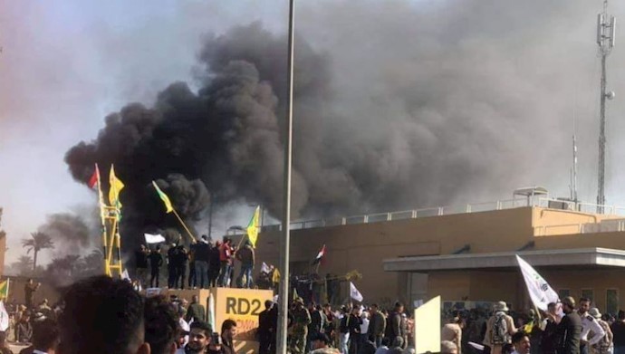 حمله به سفارت آمریکا  در بغداد