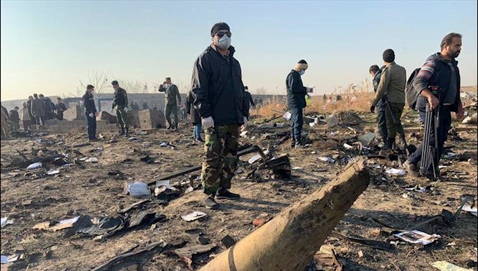 فضیحت دعاوی سرکردگان سپاه خامنه‌ای درباره سرنگون کردن هواپیمای اوکراینی