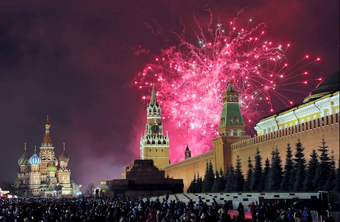 جشن سال نو میلادی ۲۰۲۰- مسکو