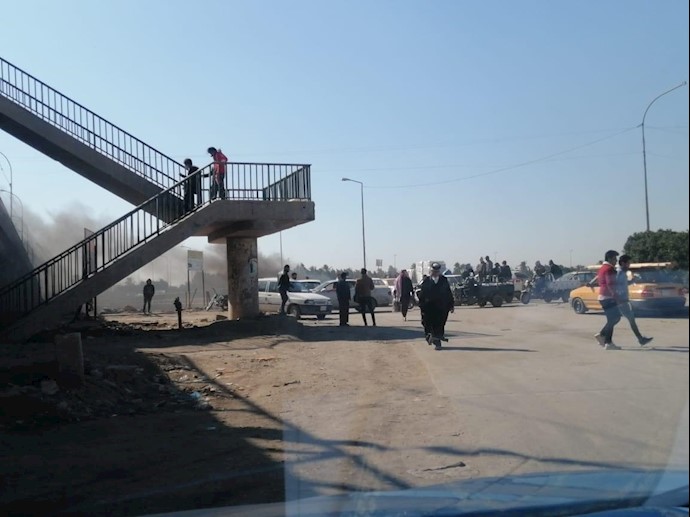 تظاهرات کنندگان ناصریه پلها را مسدود کردند