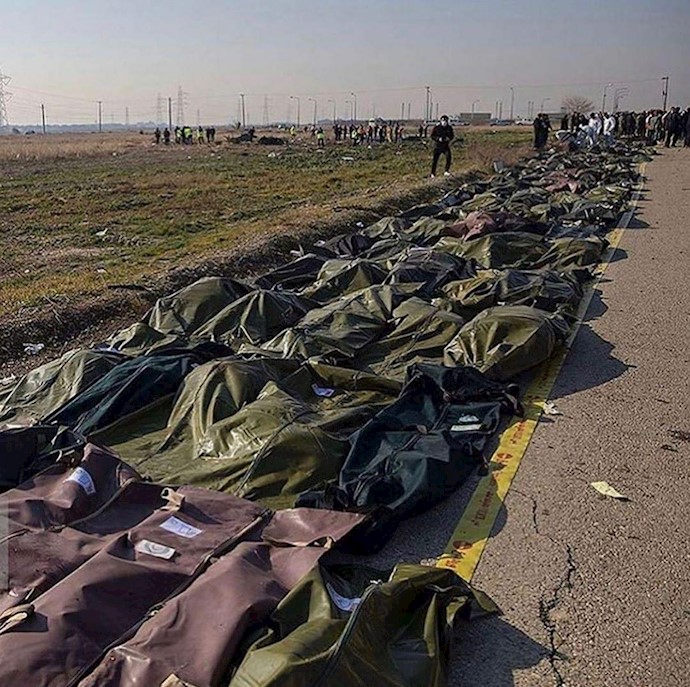 کشته‌شدگان سقوط هواپیمای اوکراینی