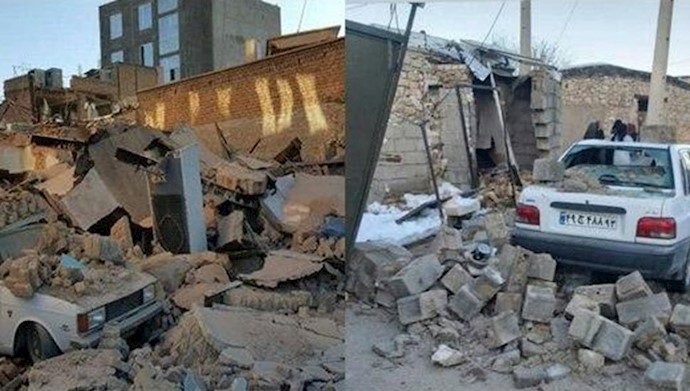 خسارات زلزله شیراز