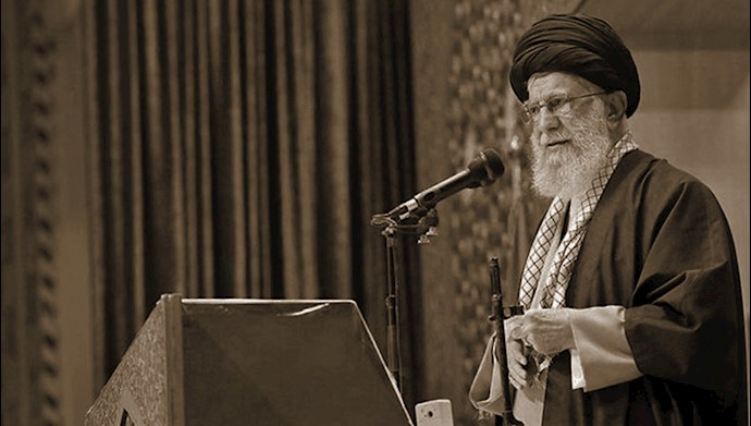 خامنه‌ای ولی فقیه ارتجاع در نمایش جمعه ۲۷دی۹۸