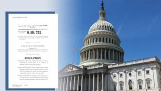 قطعنامه کنگره آمریکا در حمایت از قیام آبانماه ۹۸