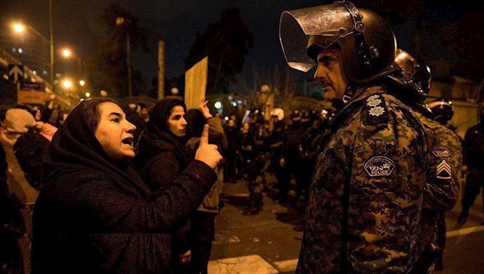 قیام مردم و دانشجویان تهران -۲۱دیماه۹۸