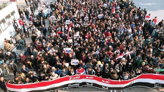 تظاهرات  گسترده در استان میسان علیه دولت و احزاب فاسد عراق - ۱۱بهمن۹۸