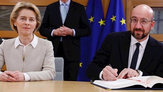 امضای توافق برگزیت در اتحادیه اروپا