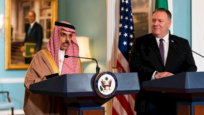 وزیر خارجه آمریکا و وزیر خارجه  عربستان - عکس از آرشیو