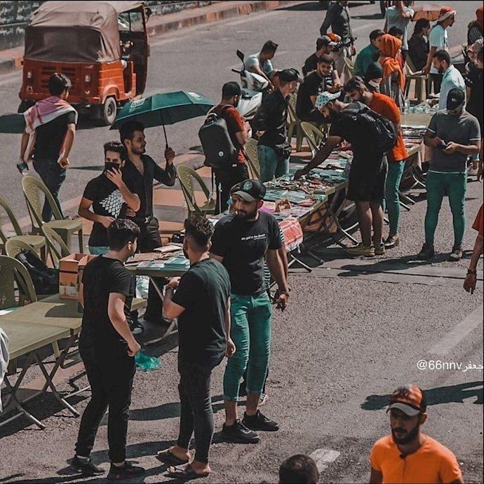 تظاهرات در بغداد و سایر استانها در سالگرد انقلاب اکتبر عراق - 15