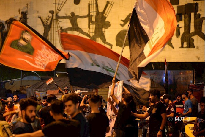 آمادهسازیها برای تظاهرات میلیونی اکتبر عراق - رنگ آمیزی میدانها و .. - 5 آمادهسازیها برای تظاهرات میلیونی اکتبر عراق - رنگ آمیزی میدانها و .. - 5