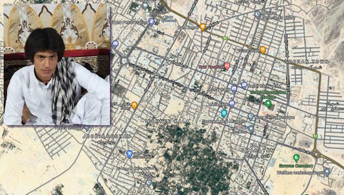 کشته شدن  محمدامین رئیسی ۱۷ساله در سراوان